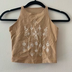 American Apparel x Grizzy loves crop top SMALL